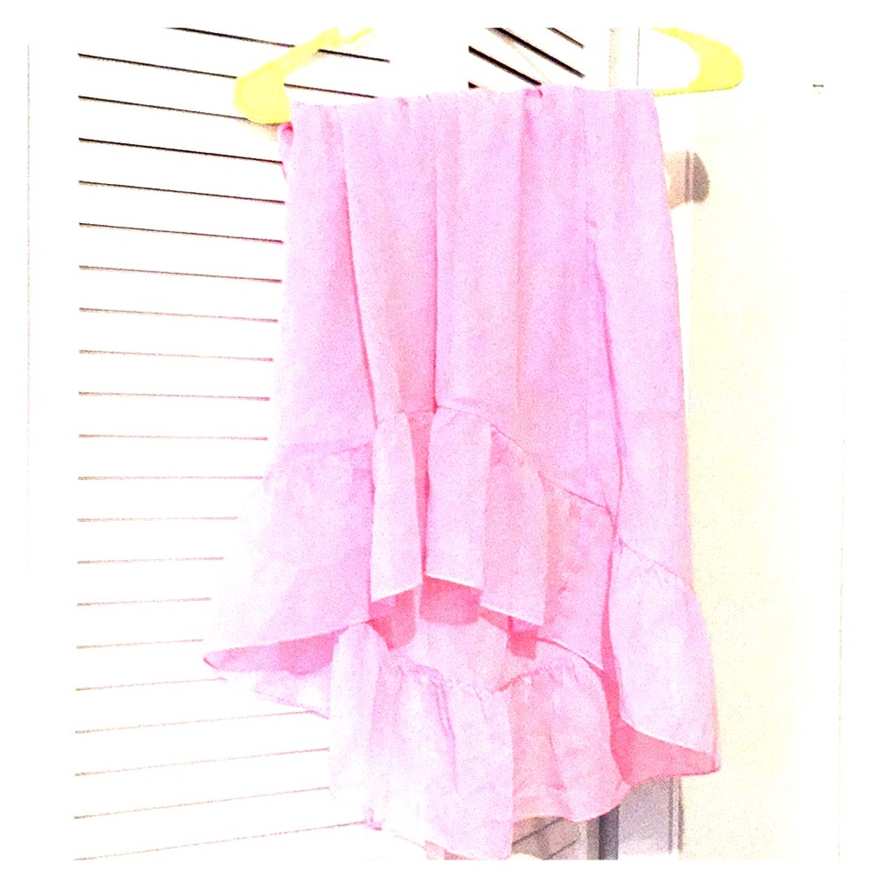 Pink long cute girly skirt being sold!